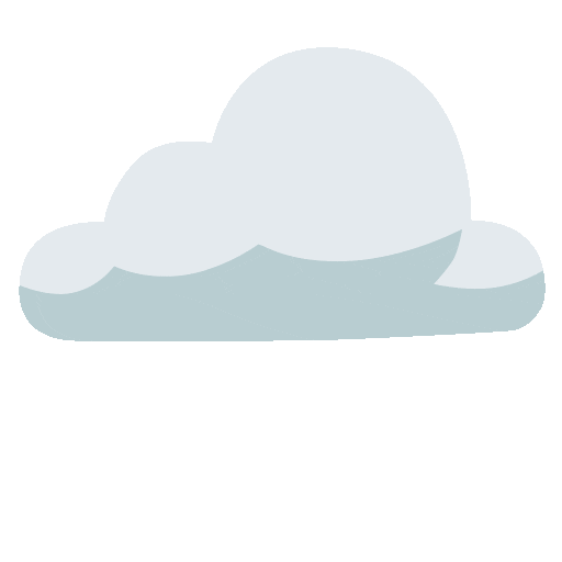 Cloud With Lightning Emoji Google-animated