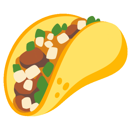 Taco Emoji Google-animated