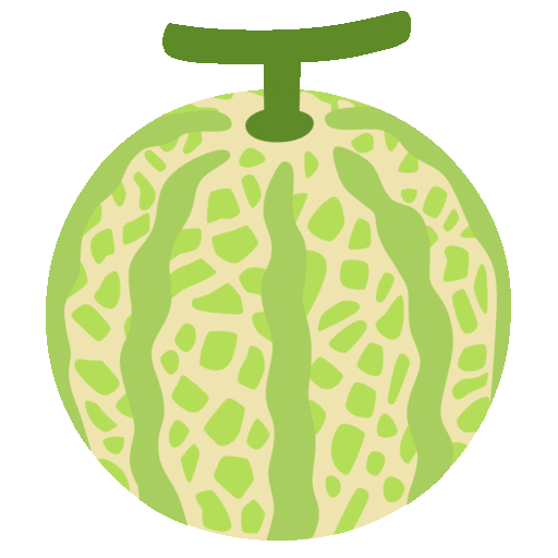 Melon Emoji Google-animated