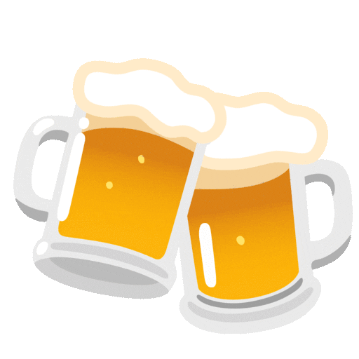 Clinking Beer Mugs Emoji Google-animated