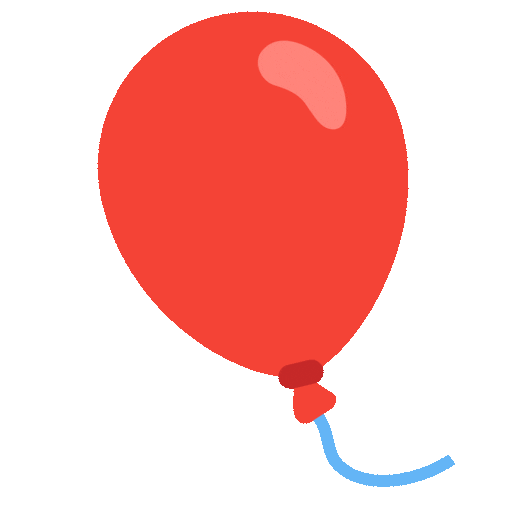 Balloon Emoji Google-animated