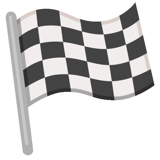 Chequered Flag Emoji Google-animated