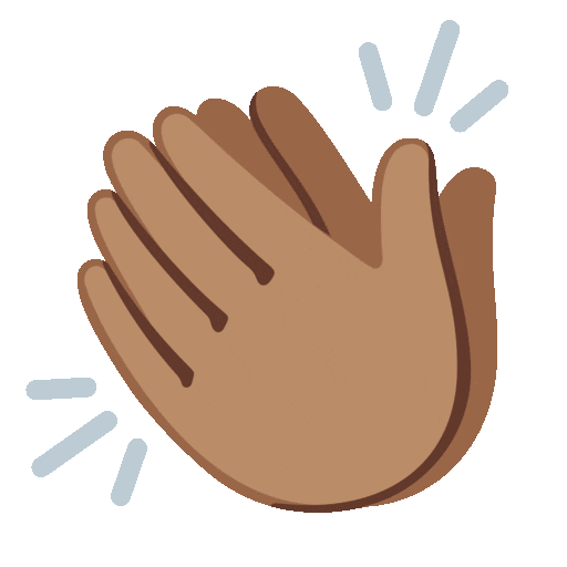 Clapping Hands Emoji Google-animated