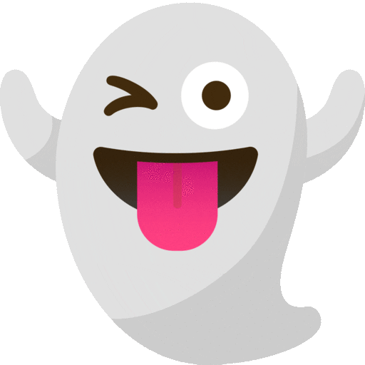 Ghost Emoji Google-animated