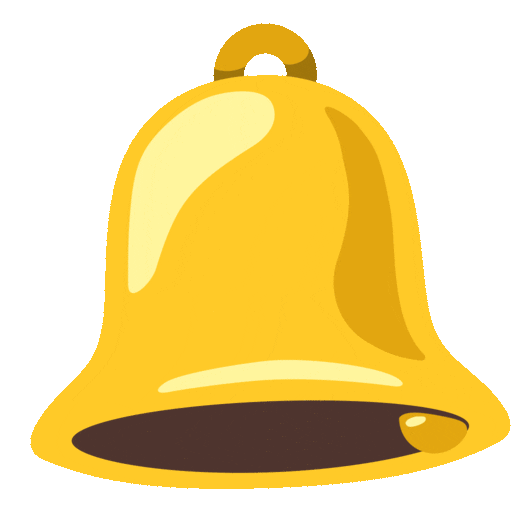 Bell Emoji Google-animated