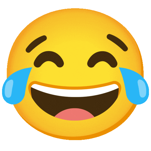 Face With Tears Of Joy Emoji Google-animated
