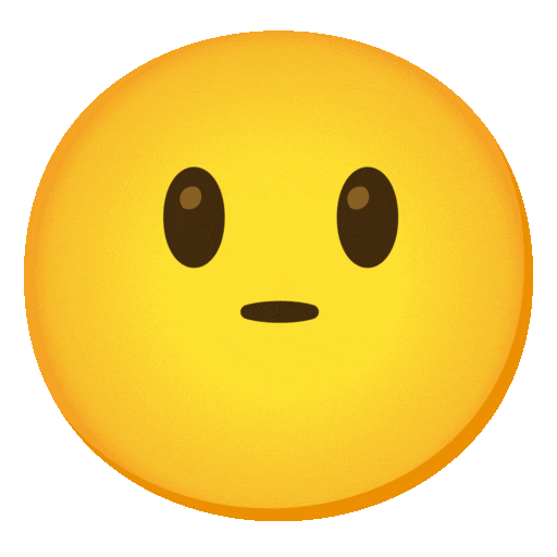 Zipper Mouth Face Emoji Google-animated