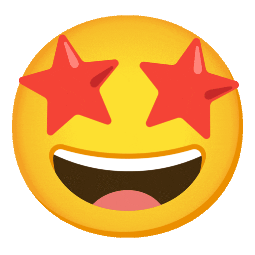 Star Struck Emoji Google-animated
