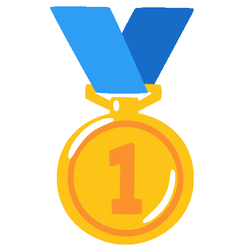 1st Place Medal Emoji Google-animated