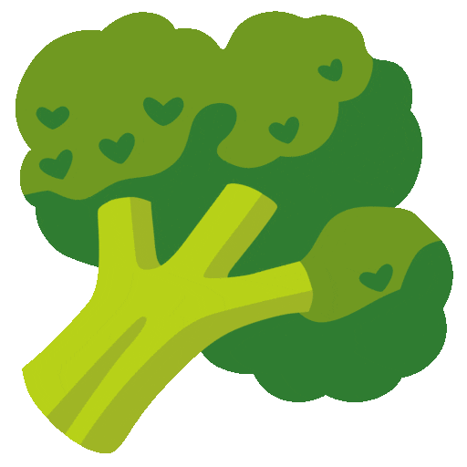 Broccoli Emoji Google-animated