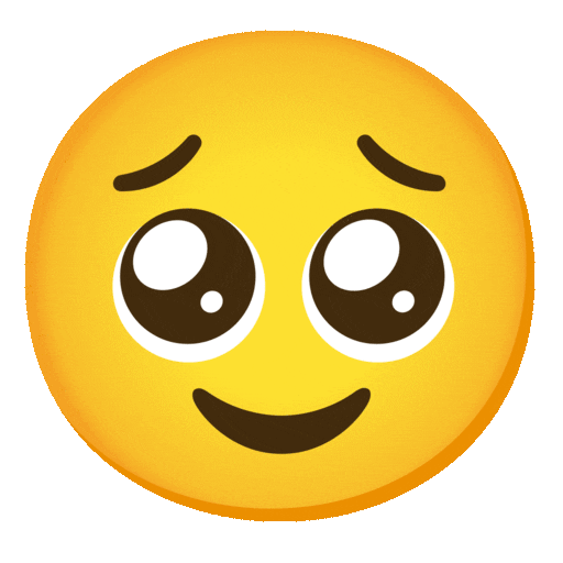 Face Holding Back Tears Emoji Google-animated