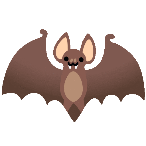 Bat Emoji Google-animated