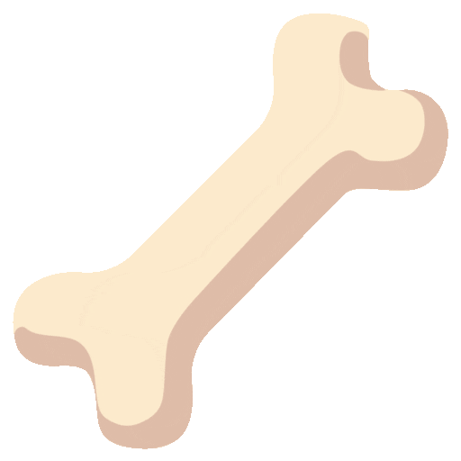 Bone Emoji Google-animated