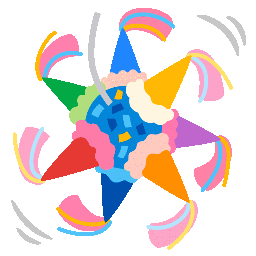 Pinata Emoji Google-animated