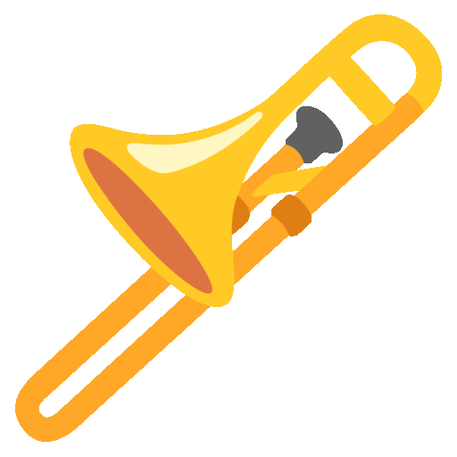 Trombone Emoji Google-animated