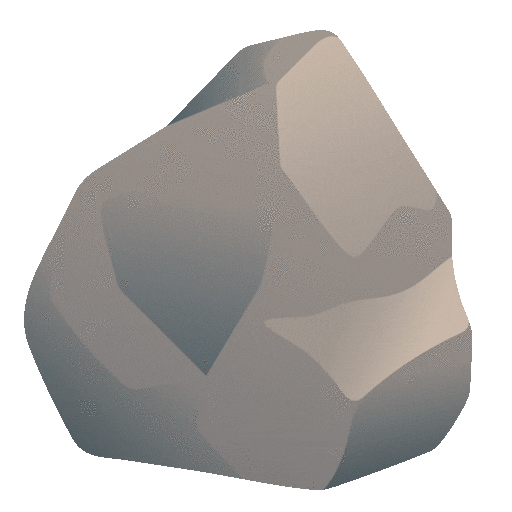 Rock Emoji Google-animated