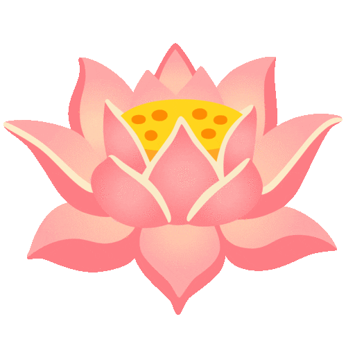 Lotus Emoji Google-animated