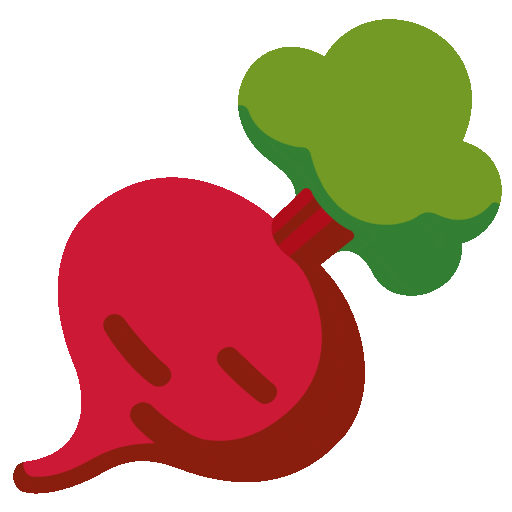 Root Vegetable Emoji Google-animated