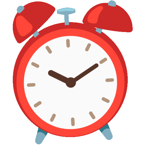 Alarm Clock Emoji Google-animated