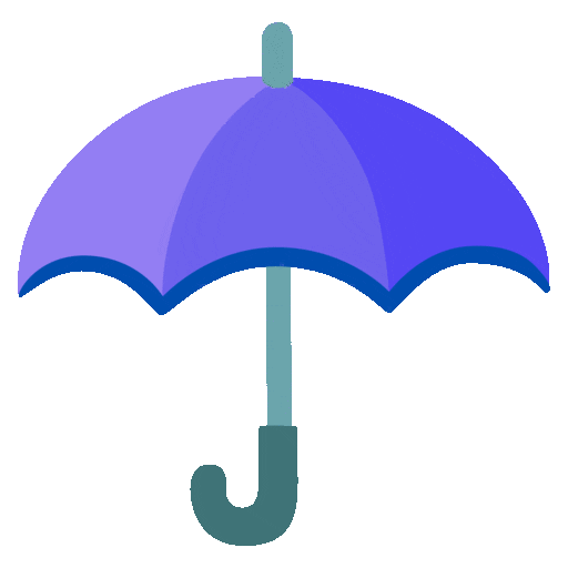 Umbrella Emoji Google-animated