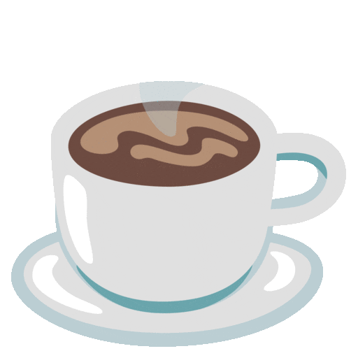 Hot Beverage Emoji Google-animated