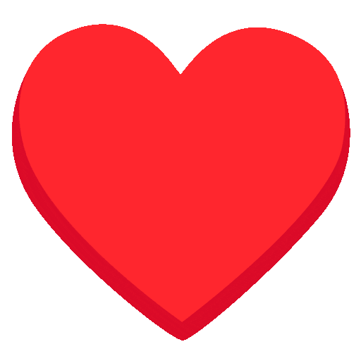 Heart Suit Emoji Google-animated