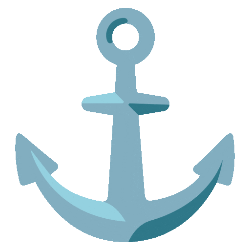 Anchor Emoji Google-animated