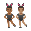 Men With Bunny Ears Emoji Google