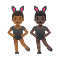 Men With Bunny Ears Emoji Google