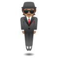 Person In Suit Levitating Emoji Google