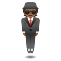 Person In Suit Levitating Emoji Google