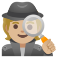 Detective Emoji Google