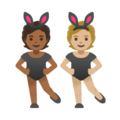 People With Bunny Ears Emoji Google