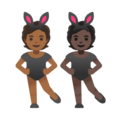 People With Bunny Ears Emoji Google