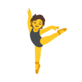 Ballet Dancer Emoji Google