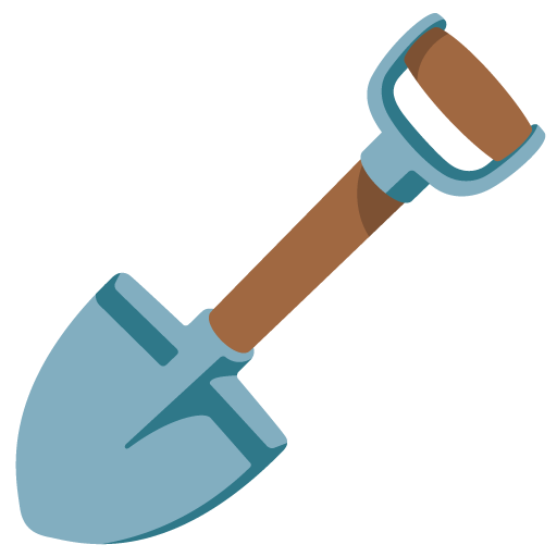 Shovel Emoji Google