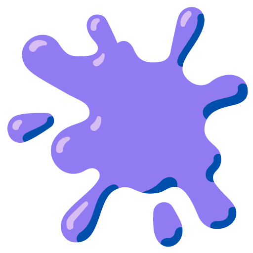 Splatter Emoji Google