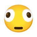 Distorted Face Emoji Google