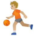 Person Bouncing Ball Emoji Google