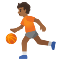 Person Bouncing Ball Emoji Google