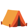 Tent Emoji Google