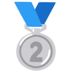 2nd Place Medal Emoji Google