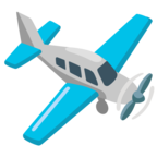 Small Airplane Emoji Google