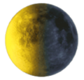 Last Quarter Moon Emoji Huawei