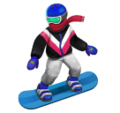 Snowboarder Emoji Huawei