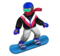 Snowboarder Emoji Huawei