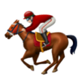 Horse Racing Emoji Huawei