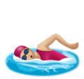 Woman Swimming Emoji Huawei