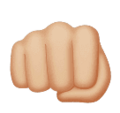 Oncoming Fist Emoji Huawei