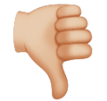 Thumbs Down Emoji Huawei